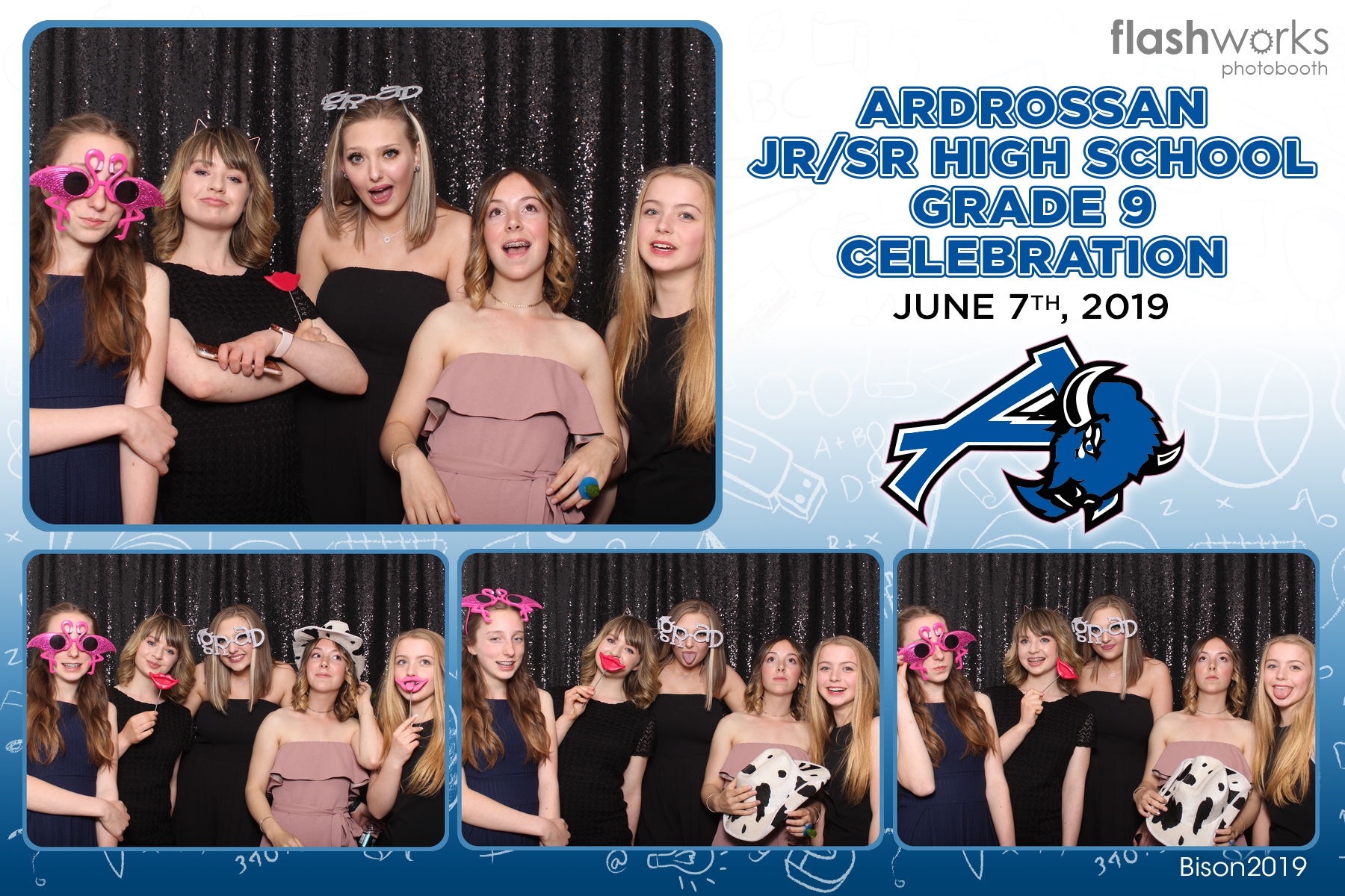 Ardrossan Jr/Sr High School Grade 9 Celebration | View more photos from the event at gallery.flashworksphotobooth.com/u/FlashworksPhotoboothInc/Ardrossan-JrSr-High-School-Grade-9-Celebration